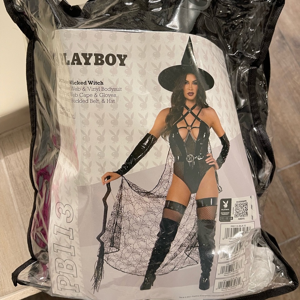 Playboy which (or lingerie) never worn- only tried on. Bought for $150